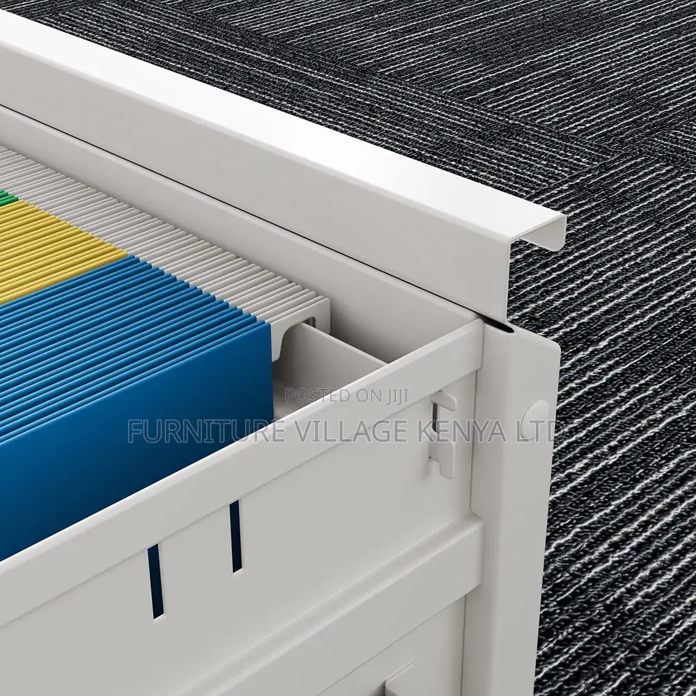 4-Drawer Metallic Imported Storage Locker Cabinet