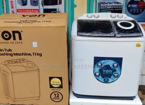 Von Twin Tub Washing Machine 11kg Spacious Capacity