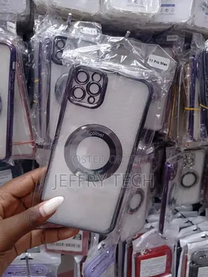 Brand Magnetic Clear Phone Case Designed for the iPhone 11 Pro Max.