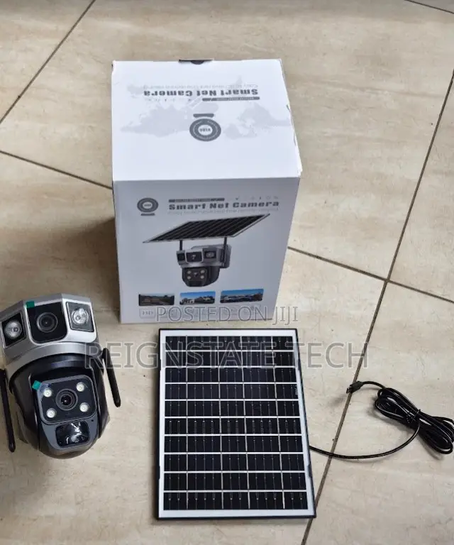 4g Simcard Smart Net Solar Powered Dual Lens PTZ Camera