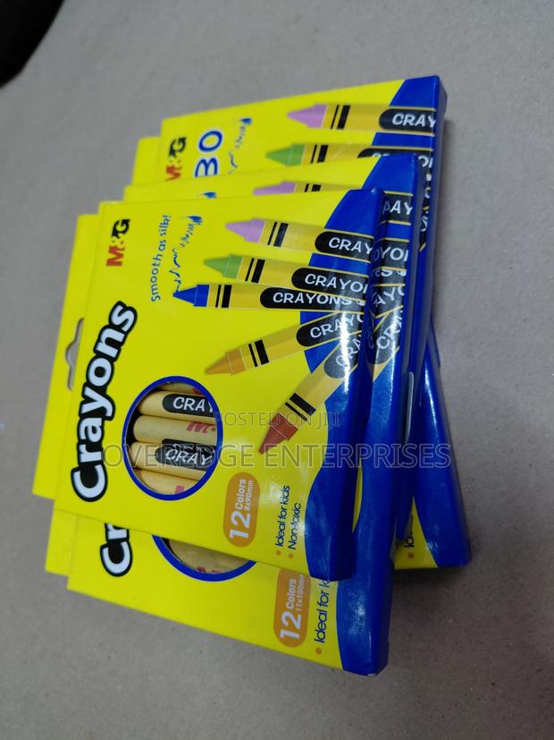 Crayons Ideal for Kids Drawing