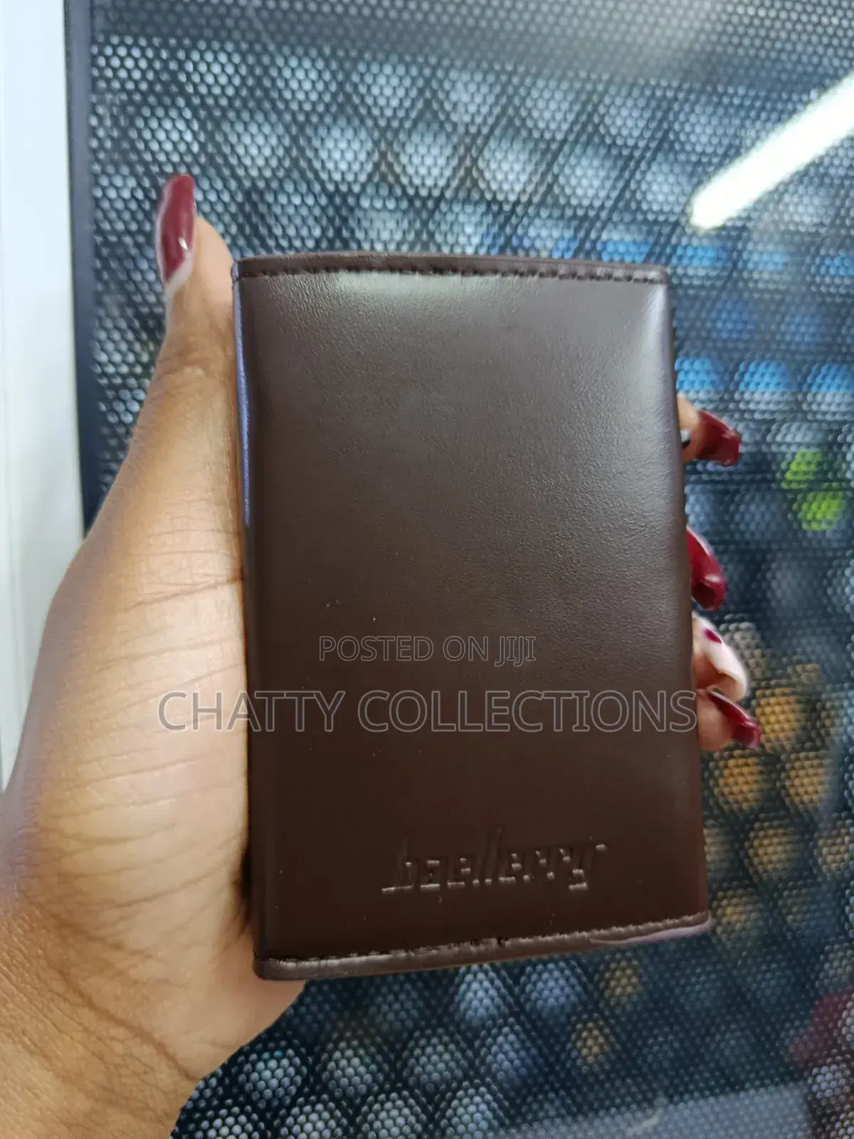 Coffee Brown Rfid Quality Genuine Leather Baellery Wallets