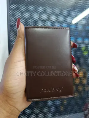 Coffee Brown Rfid Quality Genuine Leather Baellery Wallets