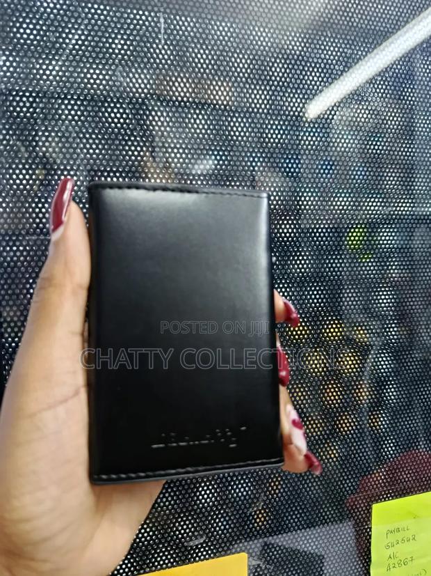 Black Rfid Quality Genuine Leather Baellery Wallets - main view