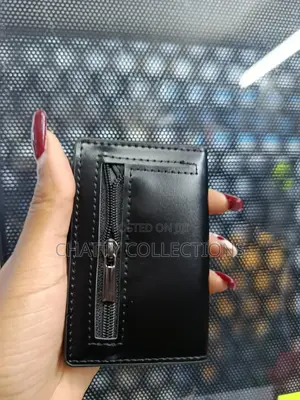Black Rfid Quality Genuine Leather Baellery Wallets