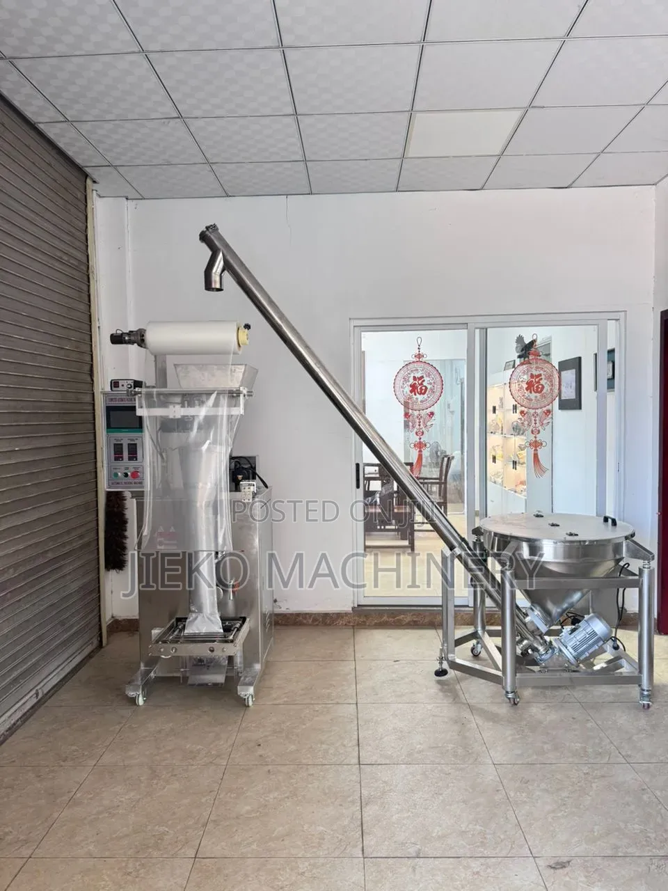 Collar Vertical Powder Packing Machine (Vffs) – Automatic Sachet