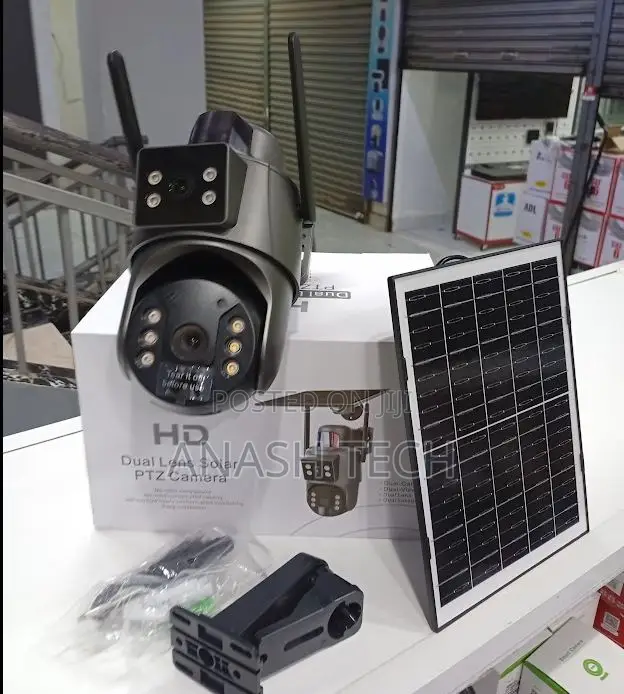 Ubox Solar Wifi Camera 6mp With Siren and Motion Detection