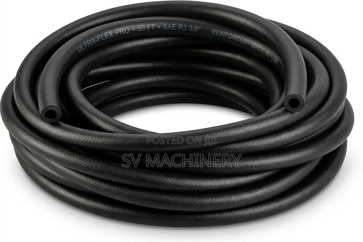 Heavy Duty 8m×50mm Rubber Air Hose Pipe