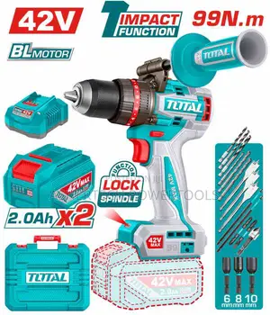 Total Idli429982 Brushless Cordless Impact Drill 4.2v .99nm