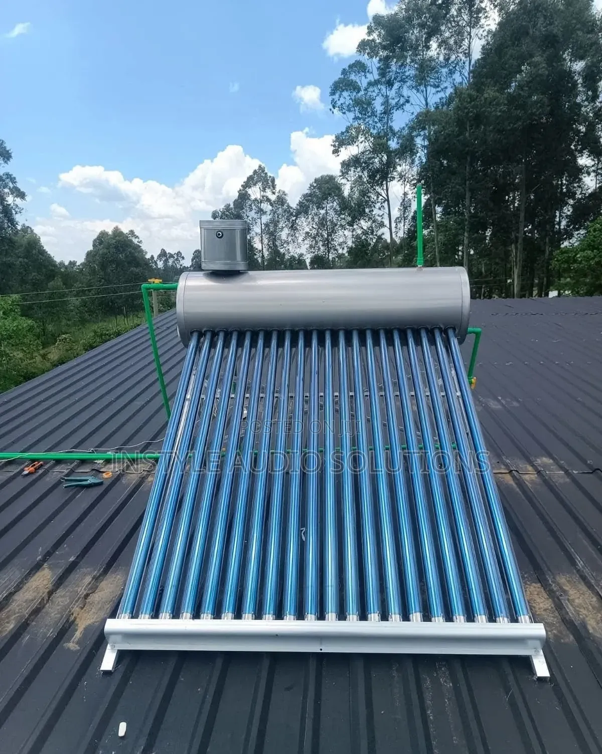 100 Litres Pressurized Solar Water Heater Usable With Fresh Water
