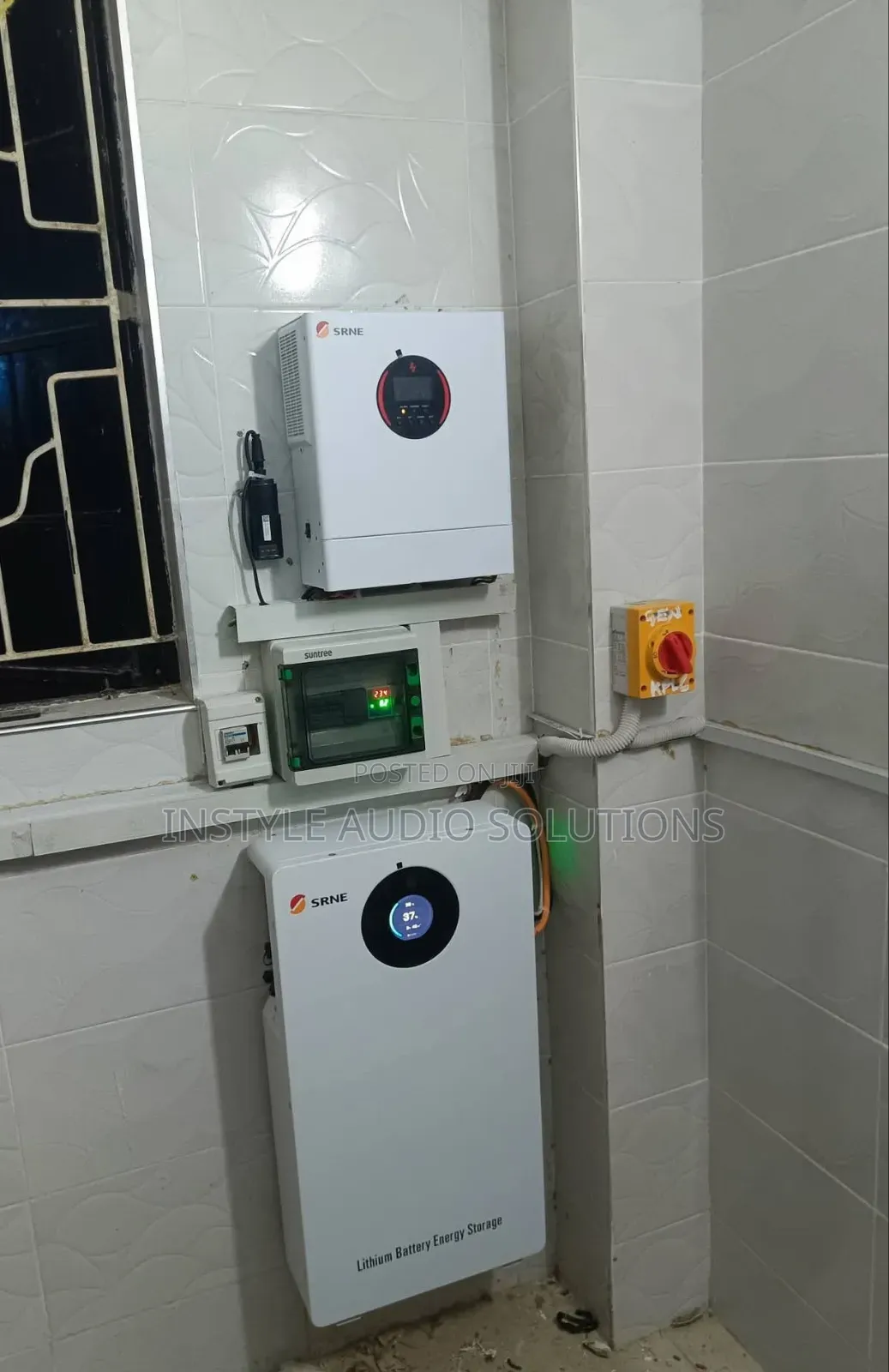 Srne 6kva Offgrid System - 5.12kwh Lithium Battery - (6)625w Solar