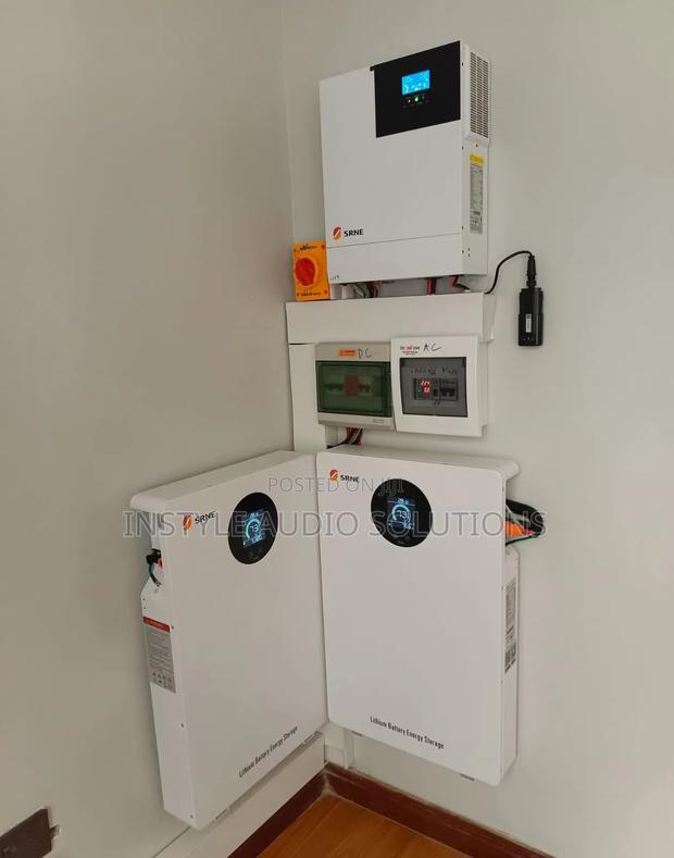 10 Kva Offgrid Solar - 10.26kwh Lithium Battery - (10)625w Solar Kit - thumbnail 2
