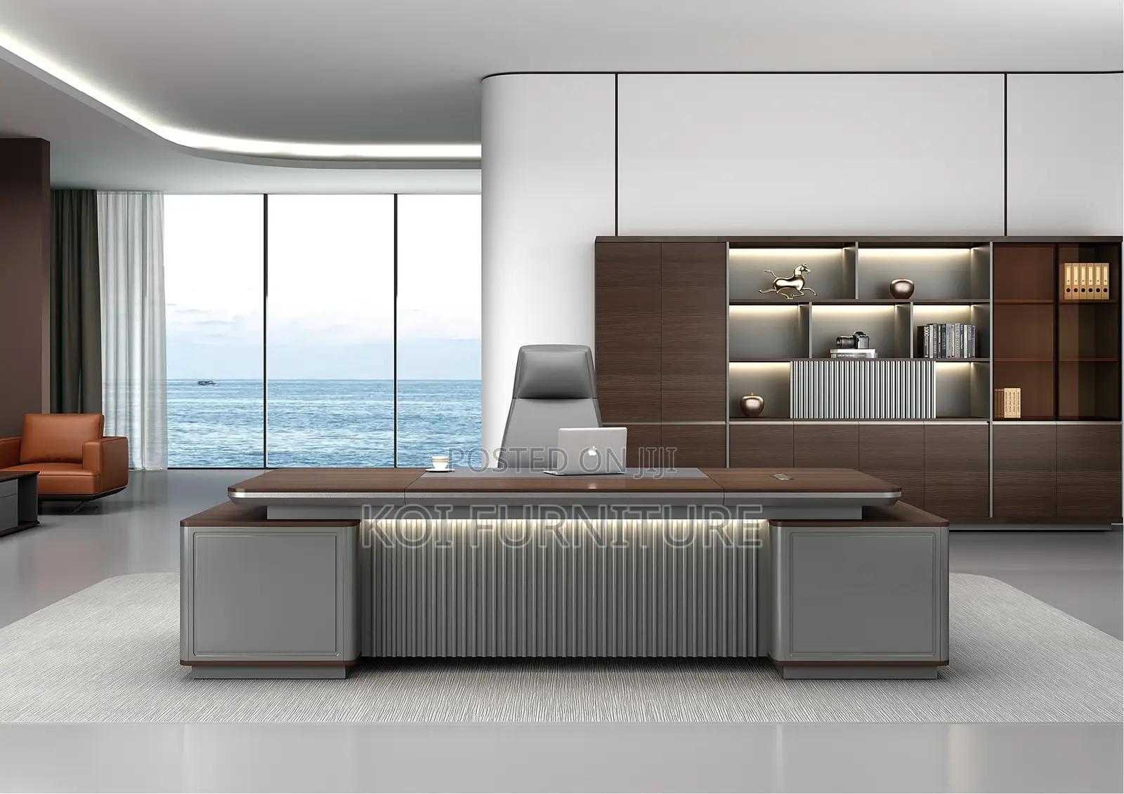 Office Desk; 1.8 Meters Executive Modern Style Desk
