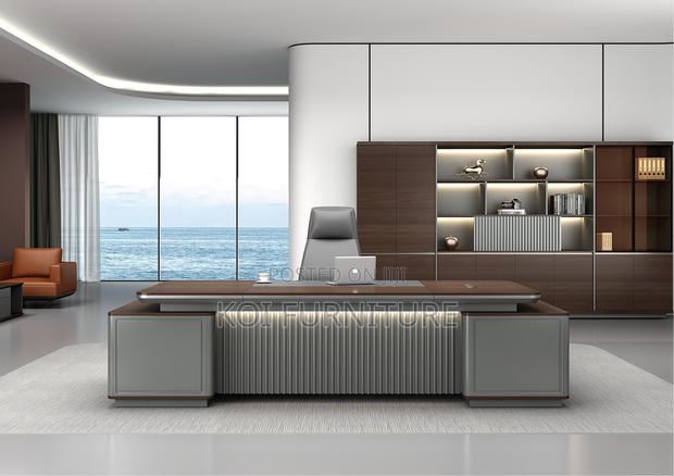 Office Desk; 1.8 Meters Executive Modern Style Desk - thumbnail 5