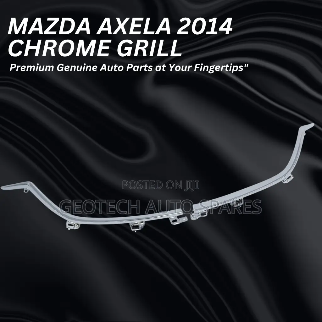 Mazda Axela 2014 Strip Chrome Grill- Front Central Cover