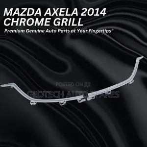 Mazda Axela 2014 Strip Chrome Grill- Front Central Cover