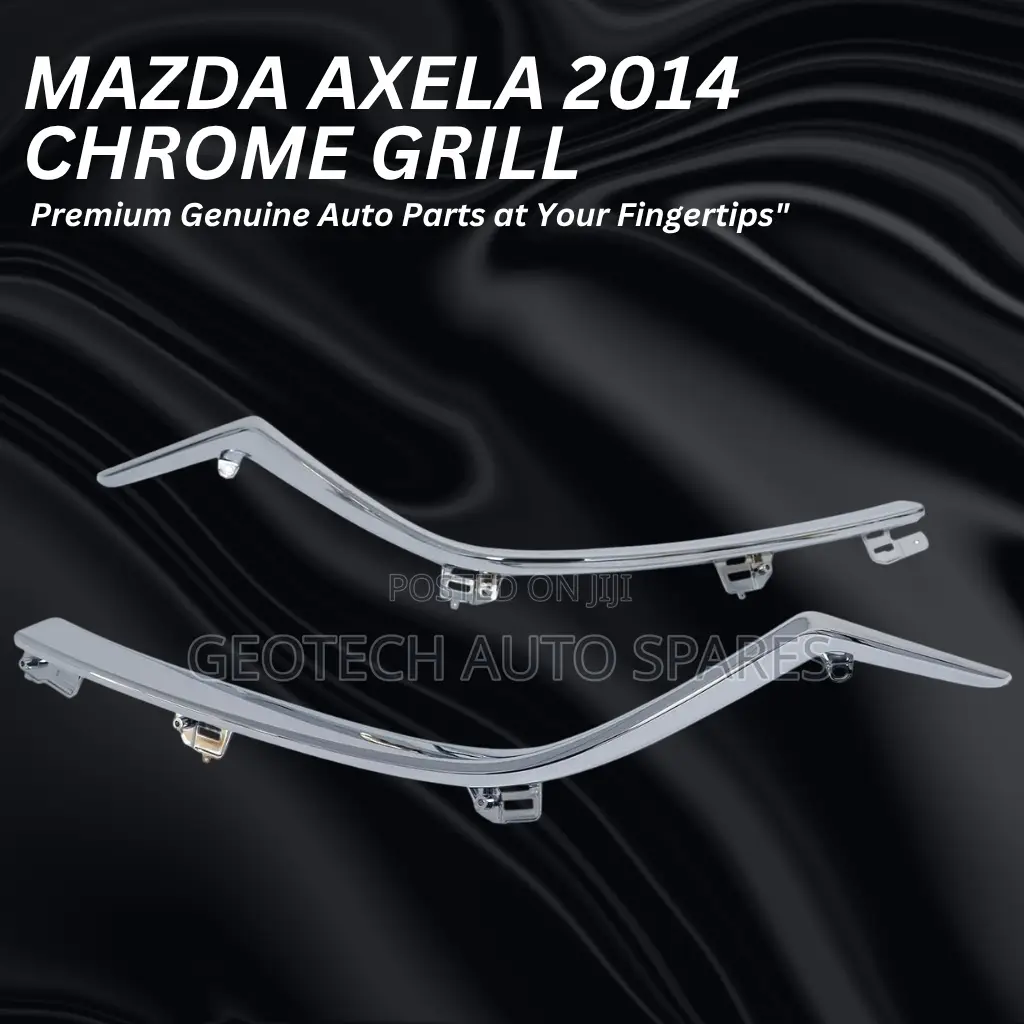 Mazda Axela 2014 Strip Chrome Grill- Front Central Cover