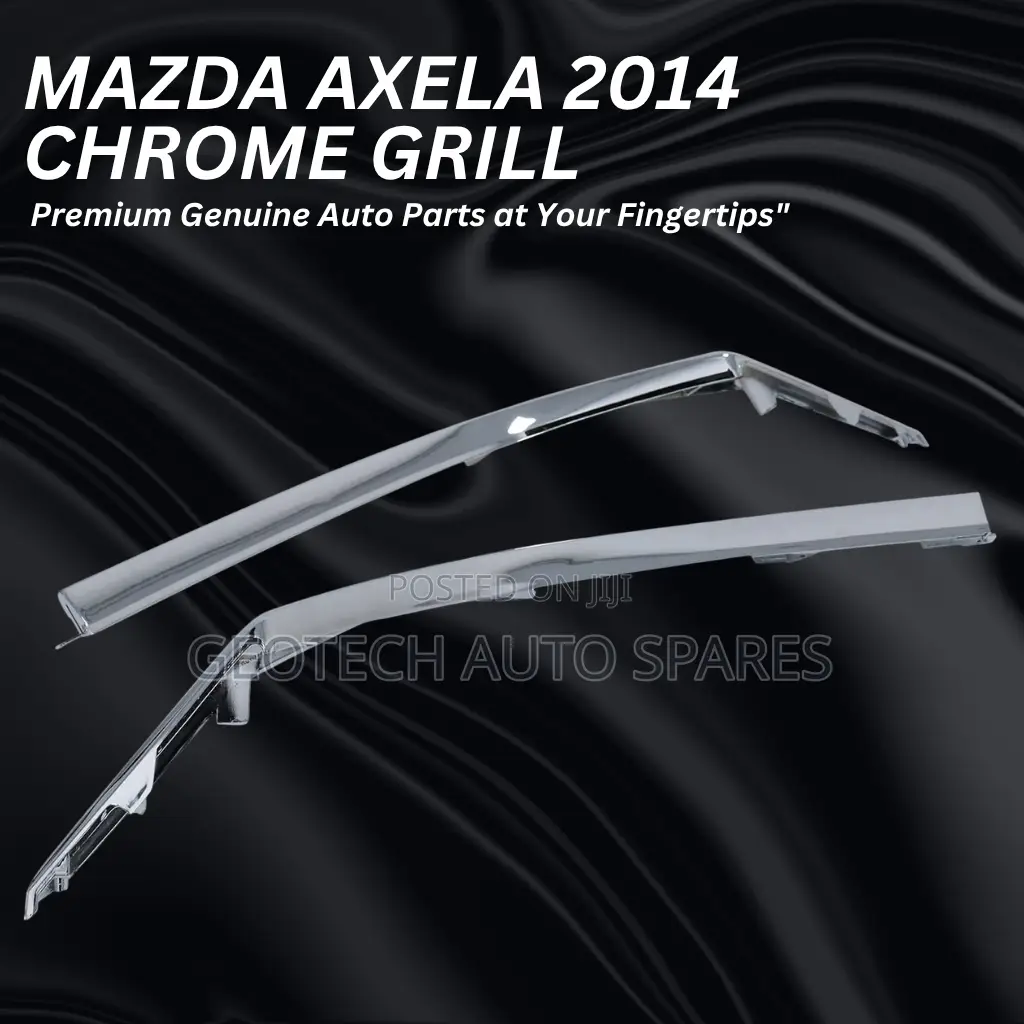 Mazda Axela 2014 Strip Chrome Grill- Front Central Cover