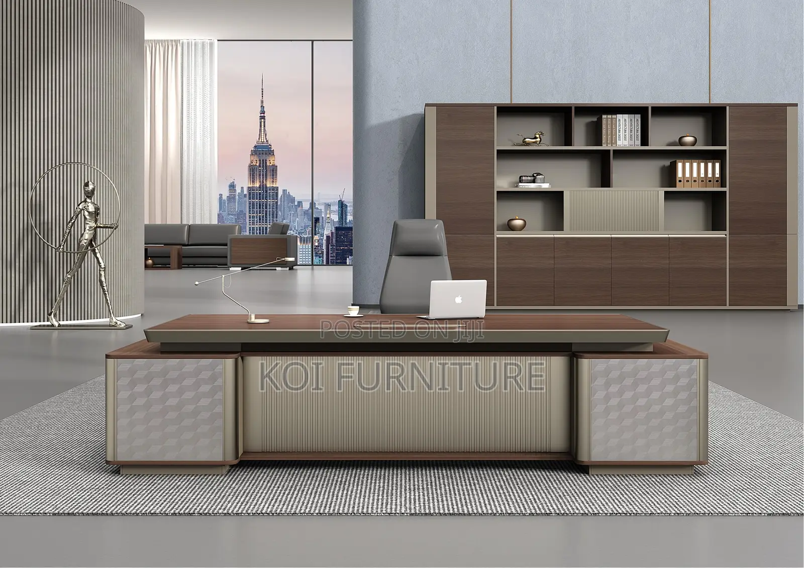 Office Desk; 1.8 Meters Executive Modern Style Desk