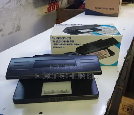 Portable Uv Fake Note Detector - Secure Bill Verification