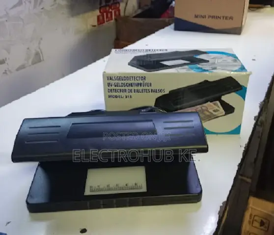 Portable Uv Fake Note Detector - Secure Bill Verification