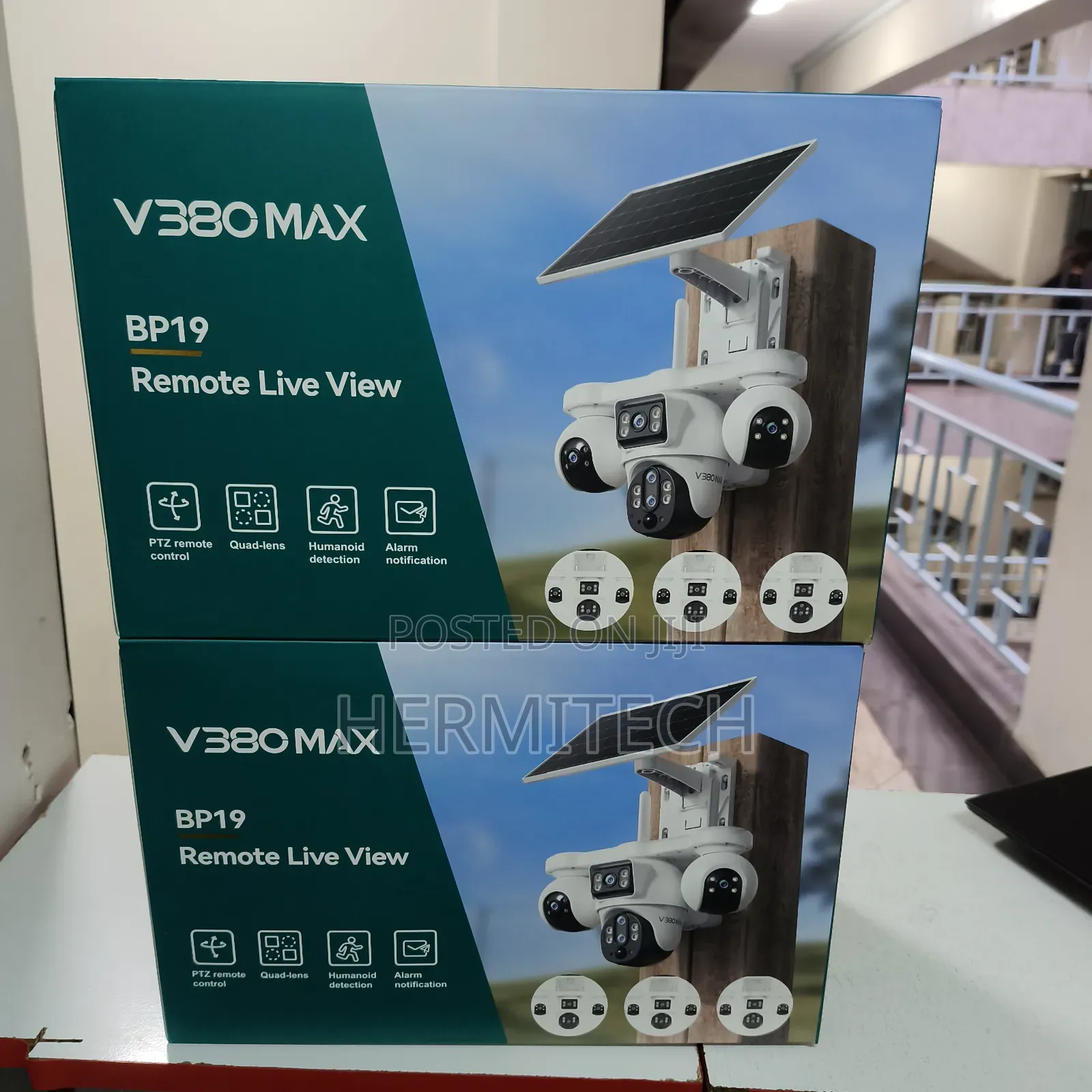 4-Lens CCTV Camera 4g Security Camera Solar Powered CCTV