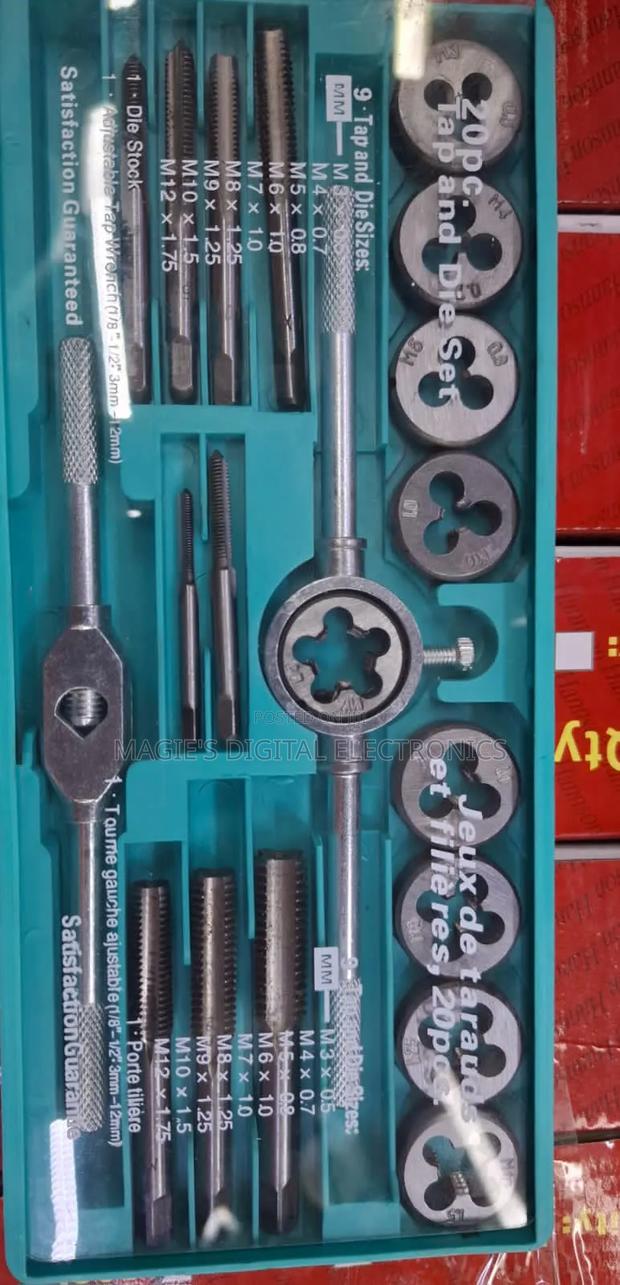 Tap and Die Set 20pcs - thumbnail 2