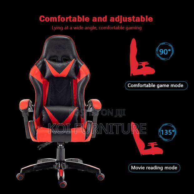 Office Chairs; Leather Reclining Executiveoffice Gamers Streaming Seat - thumbnail 7