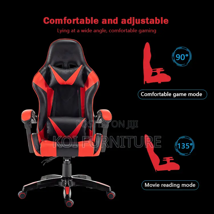 Office Chairs; Leather Reclining Executiveoffice Gamers Streaming Seat