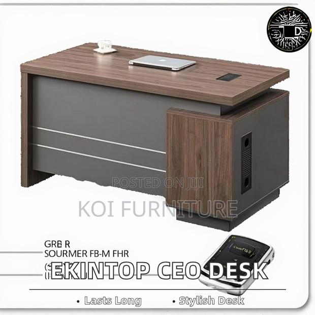 Office Desk; 1400mm Executive Office Working Desks - thumbnail 8