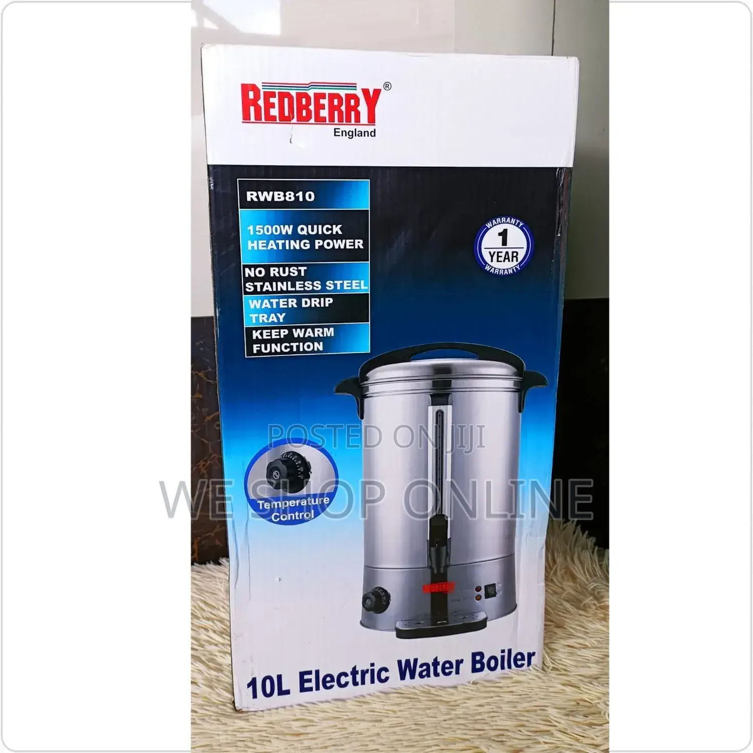 Red Berry Electric Tea Urn