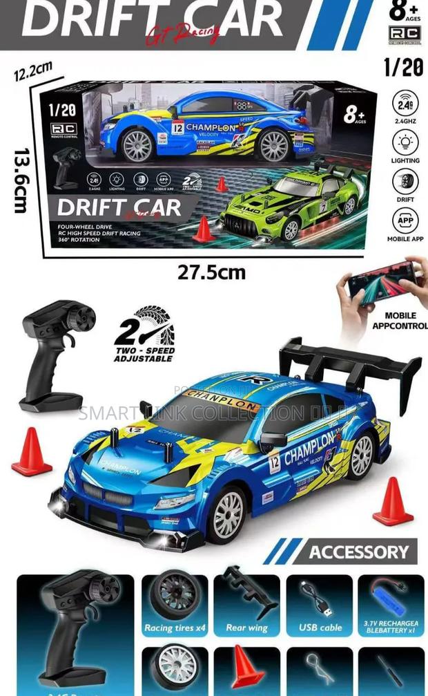 Drift High-Speed Rechargeable Car - thumbnail 2
