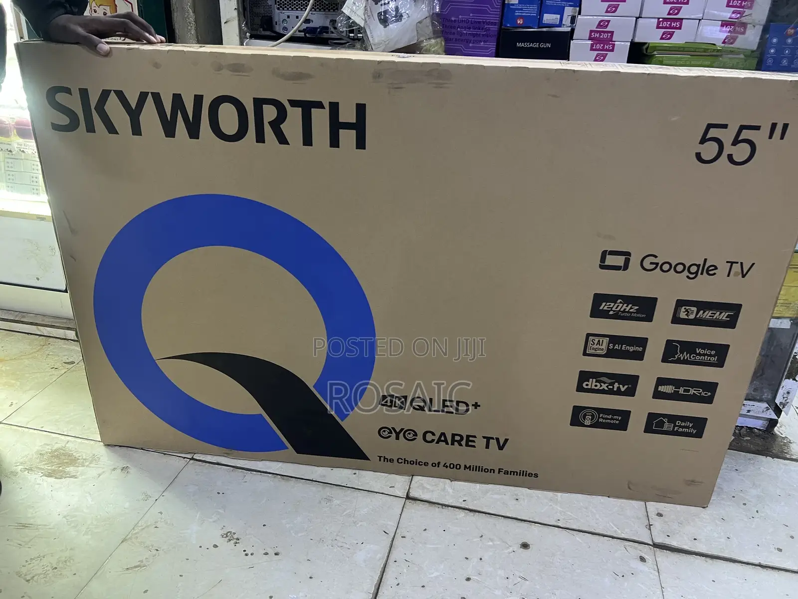 Skyworth 55tv Qled Google Tv Frameless Tv