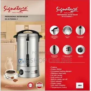 Signature 2500w Large Commercial Automatic Electric Tea Urn