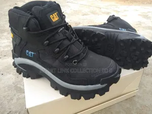 Leather Cat High Boots