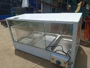 Stainless Steel Food Display.
