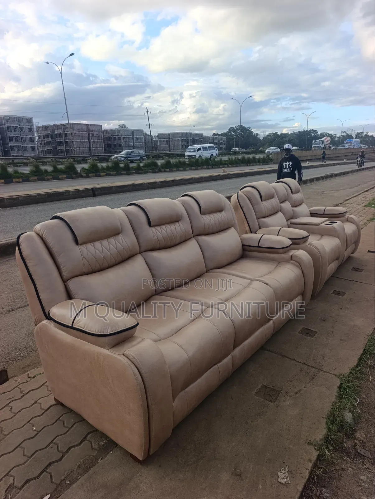 Modern 5-Seater Sofa Set -Elegant and Comfy