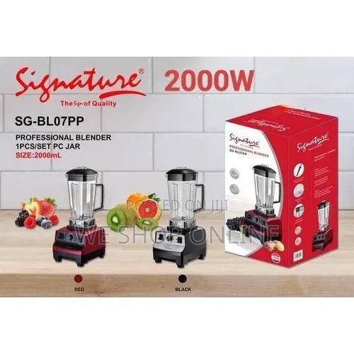 Signature 2000w Mixer Juicer Grinder,Heavy Duty Commercial Blender - thumbnail 3