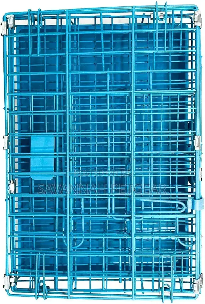 Heavy Duty Folding Metal Kennel for Large Size Dogs (L- 85*60*70cm)