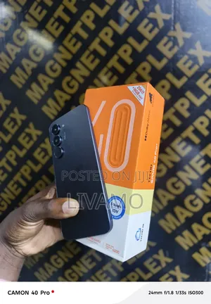 Tecno Spark 40 Pro 128 GB Black