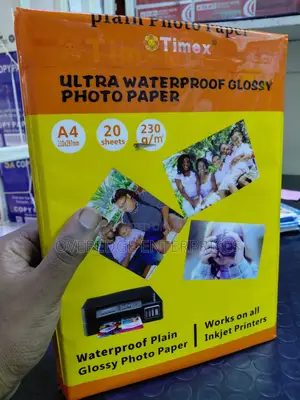Plain 20 Sheets Photo Papers