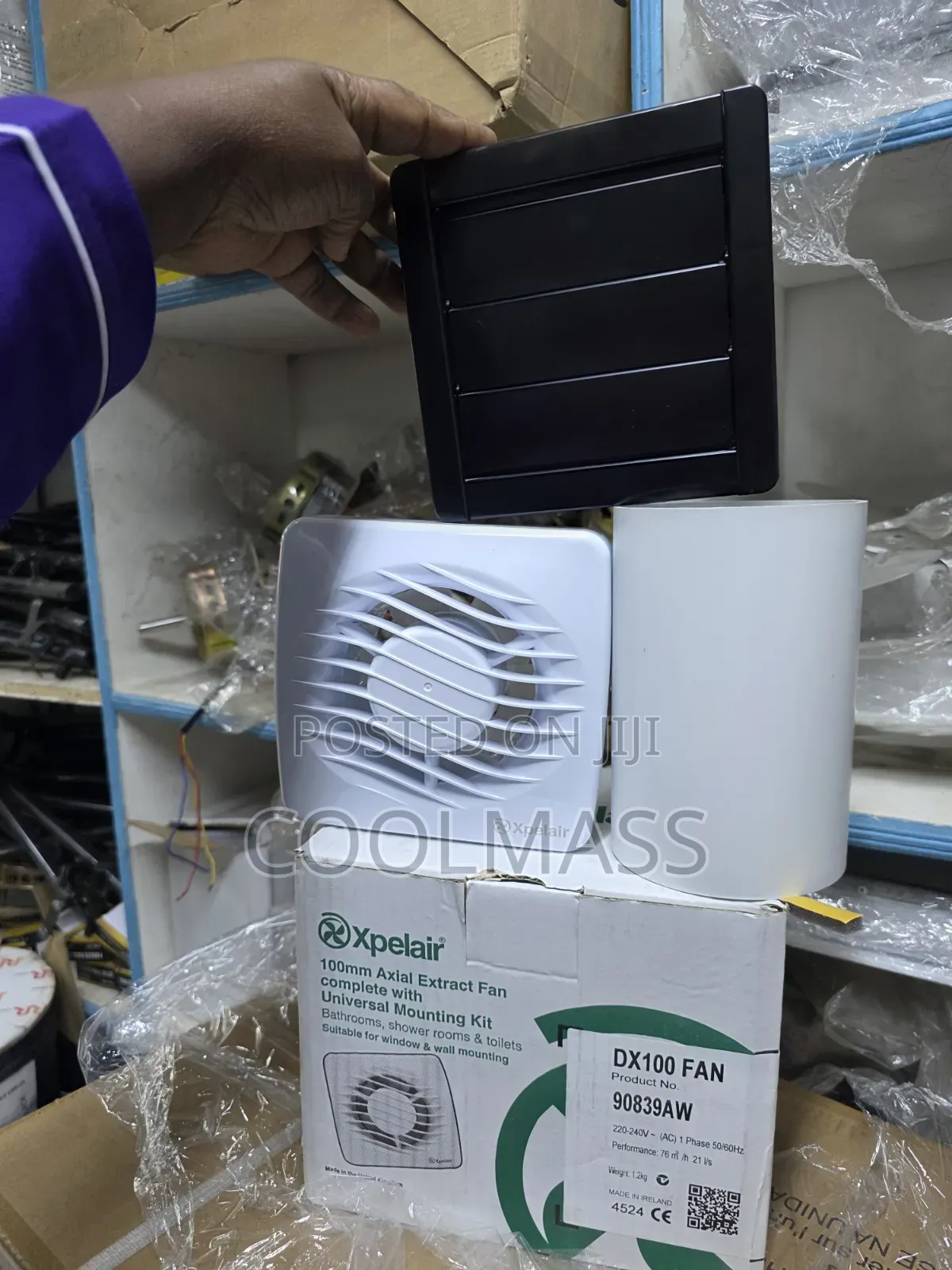 Extract Fan Expelair Dx100 in Nairobi Kenya