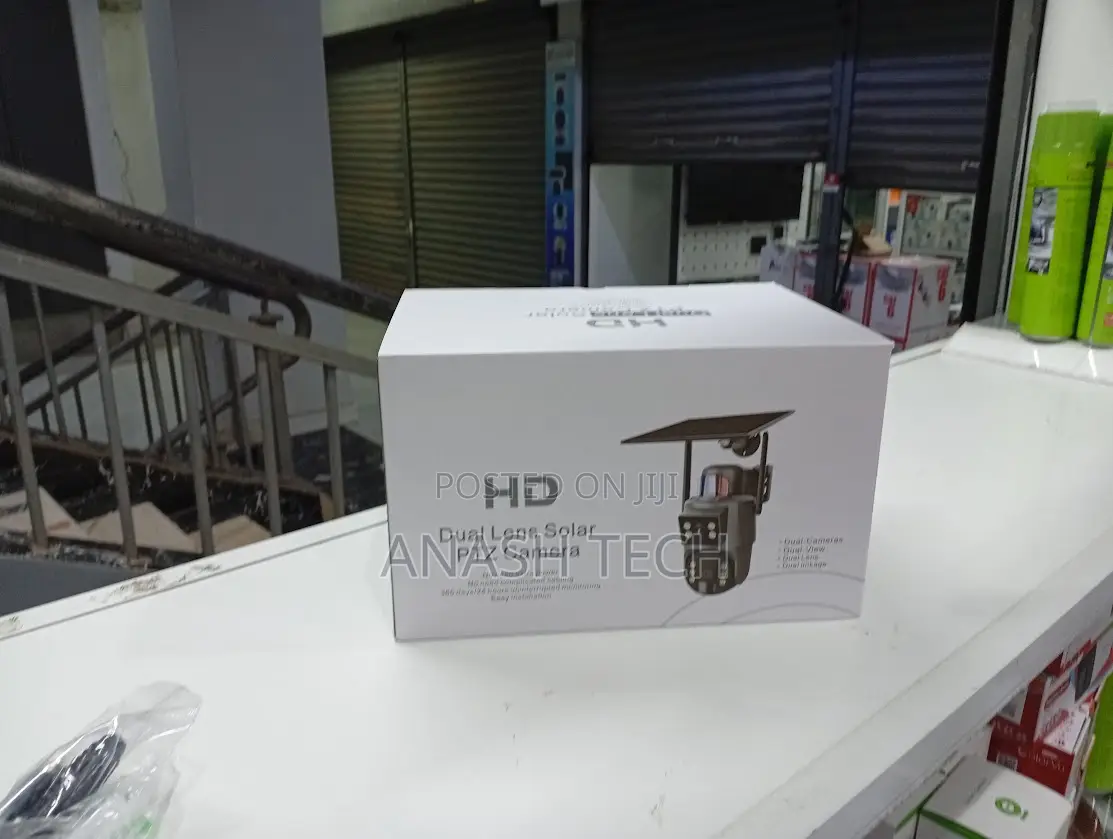 Advanced Rotating Dual Lens Ubox 4g Camera With Siren Hd