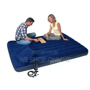 Intex Camping/ Air Bed/ Air Mattress With Pump