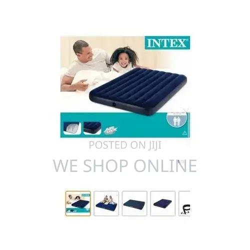 Intex Camping/ Air Bed/ Air Mattress With Pump
