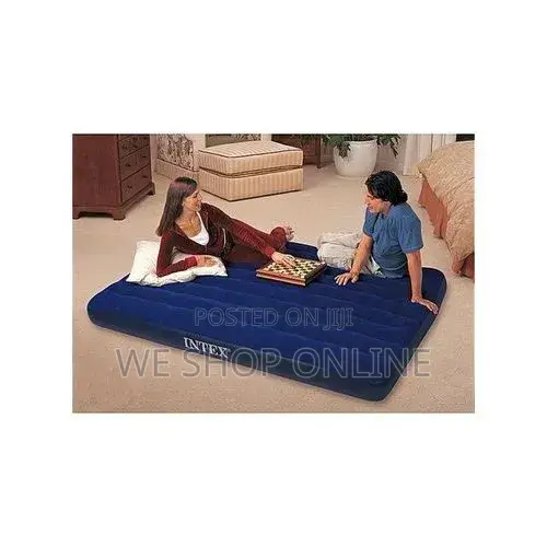 Intex Camping/ Air Bed/ Air Mattress With Pump