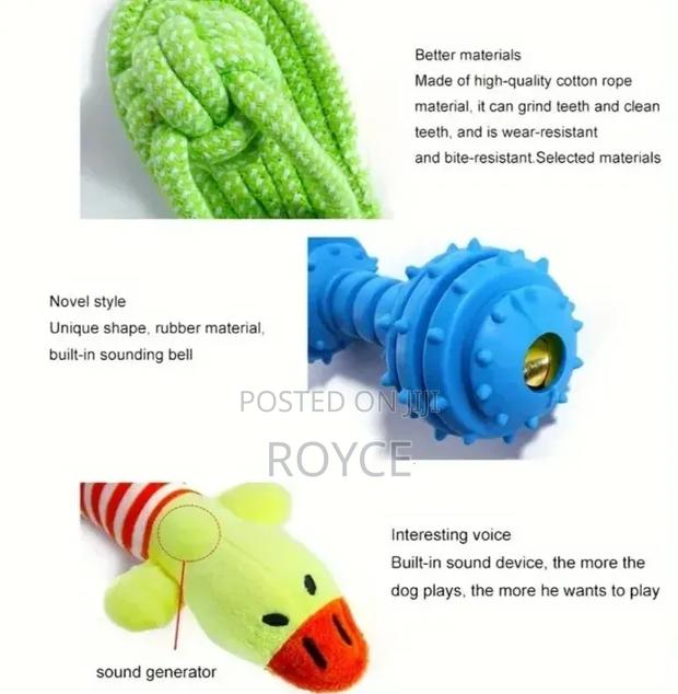 10pc Dog Chew Toy Set - thumbnail 11