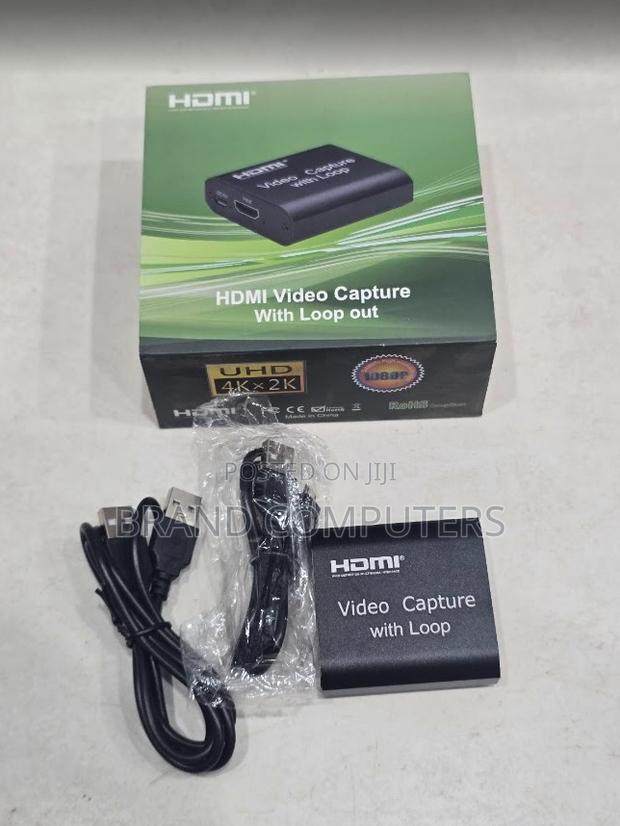 Full 1080p Stream Hdmi Video Capture Card With Loop Out