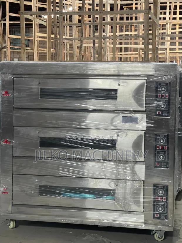 3 Deck 9 Trays Bakery Oven | Commercial Baking Oven