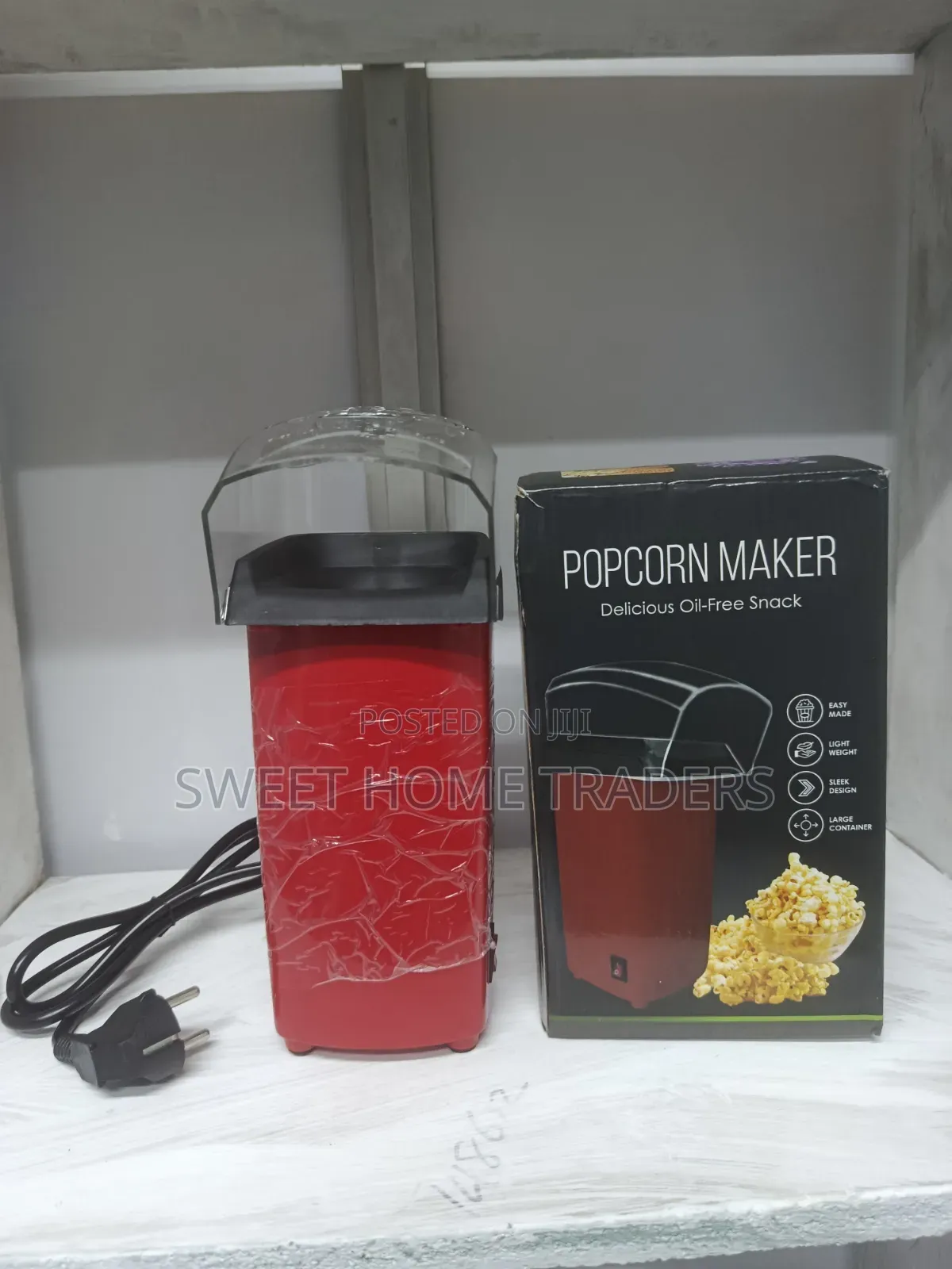 Portable Popcorn Maker